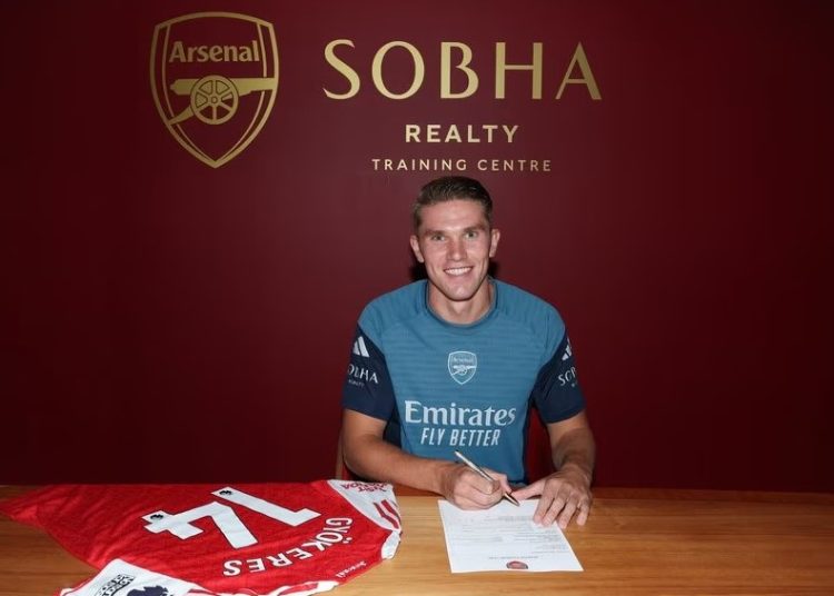 Viktor Gyokeres Photo Courtesy: Arsenal