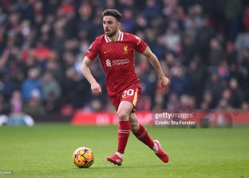 Diogo Jota of Liverpool  (Photo by Stu Forster/Getty Images)