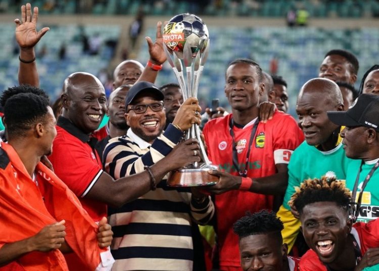 Kotoko celebrate after winning 2025 Toyota Cup Photo Courtesy: AKSC