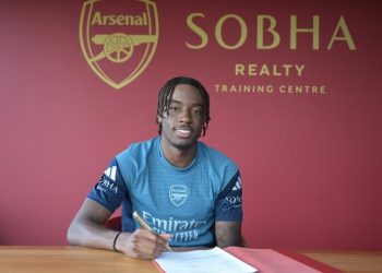 Noni Madueke Photo Courtesy: Arsenal