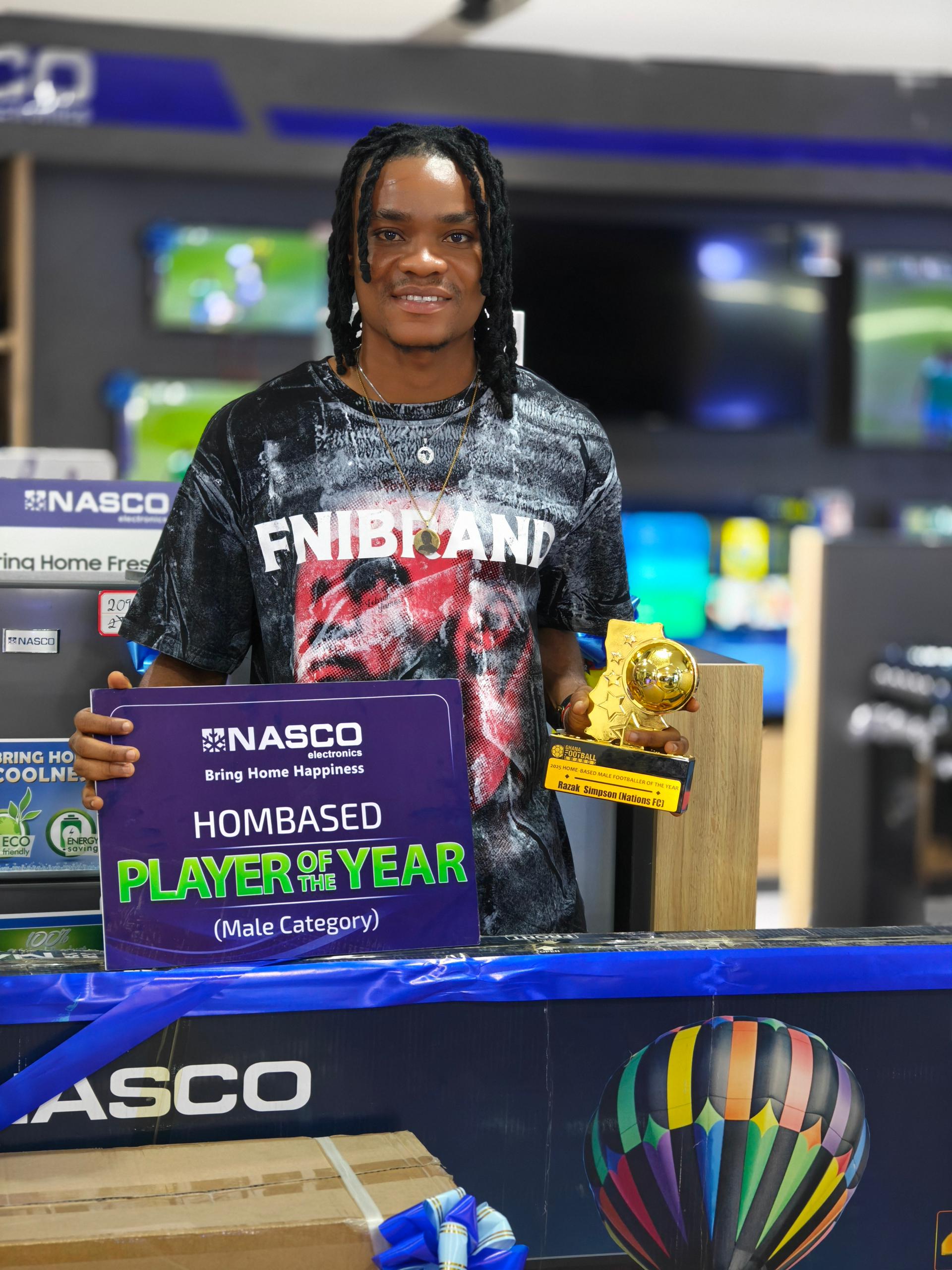 Nasco Ghana honors Ghana Football Award winners with premium gifts at exclusive presentations