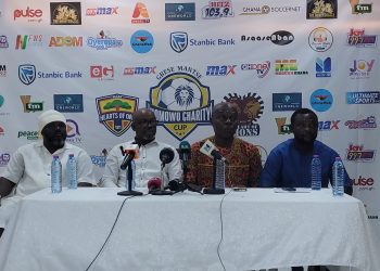 Panel at the Launch of the Gbese Mantse Peace Cup