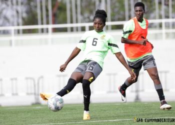 Jennifer Cudjoe in a training session Photo Courtesy: GFA