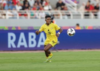Stella Nyamekye is one of the highly rated young players in the Black Queens Photo Courtesy: GhanaWNT on X