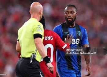 Antoine Semenyo .(Photo by Robbie Jay Barratt - AMA/Getty Images)