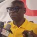 Ghana Athletics President, Bawa Fuseini at theCAA Region II Seniors Athletics Championships