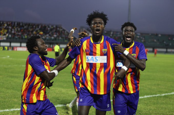 GPL: Hearts of Oak move to second place after beating Kotoko; league title win in sight