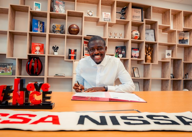 Salis Samed Photo Courtesy: OGC Nice