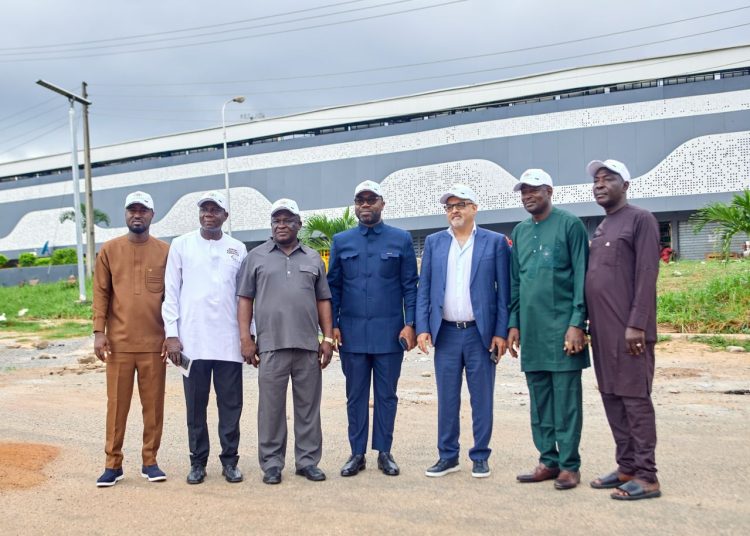 Samson Deen with some of his AfPC executives
