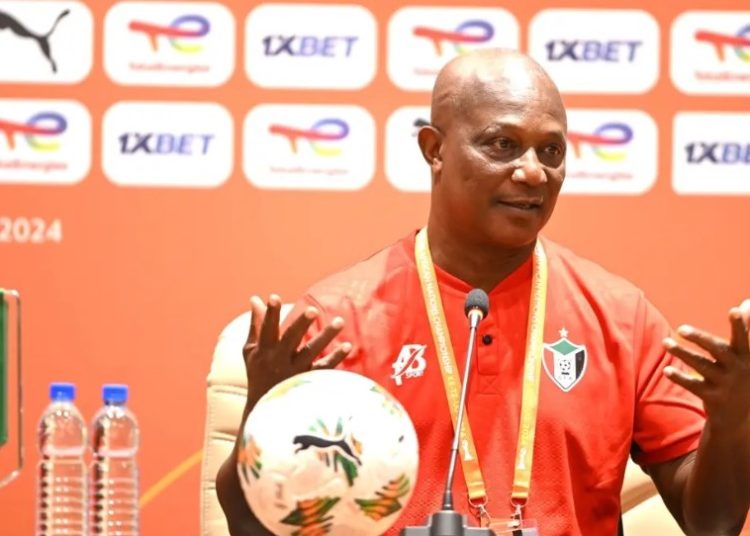 Sudan Head Coach James Kwesi Appiah Photo Courtesy: CAF