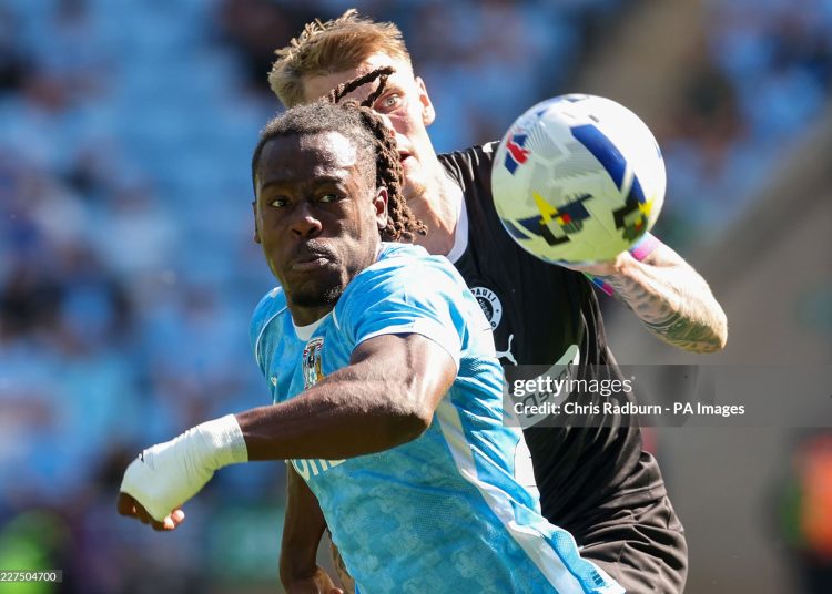 Coventry City's Brandon Thomas-Asante (Photo by Chris Radburn/PA Images via Getty Images)