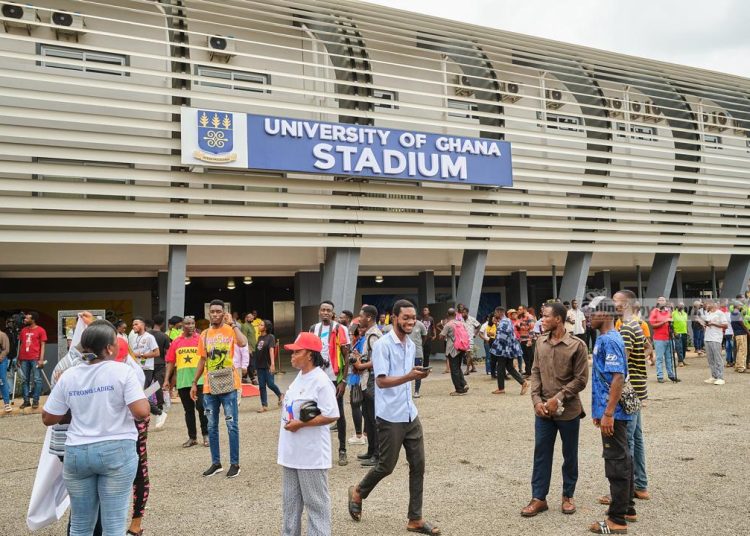 University of Ghana Sports Stadium. Photo Courtesy: MyJoyonline