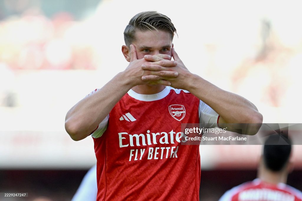 Viktor Gyökeres bags first goal for Arsenal as Gunners thrash