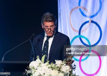World Athletics President Sebastian Coe (Photo by Daniel Pockett/Getty Images for the AOC)