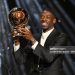 Ousmane Dembele poses with the Men’s Ballon d’Or trophy during the 69th Ballon D'Or Ceremony at Theatre Du Chatelet (Photo by Kristy Sparow - UEFA/UEFA via Getty Images)
