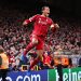 Virgil van Dijk of Liverpool celebrates after scoring a goal to make it 3-2 during the UEFA Champions League 2025/26 League Phase MD1 match (Photo by Robbie Jay Barratt - AMA/Getty Images)
