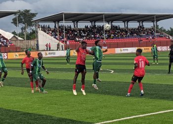 Shot from Hohoe United v Karela (Green) Photo Courtesy: Hohoe Utd