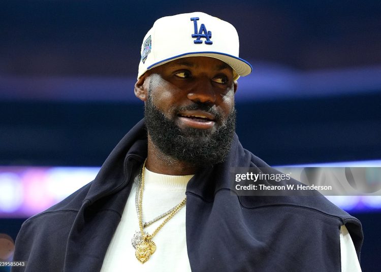 Lebron James #23 of the Los Angeles Lakers (Photo by Thearon W. Henderson/Getty Images)