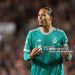 Virgil van Dijk of Liverpool reacts during the Premier League match between Brentford and Liverpool (Photo by Catherine Ivill - AMA/Getty Images)