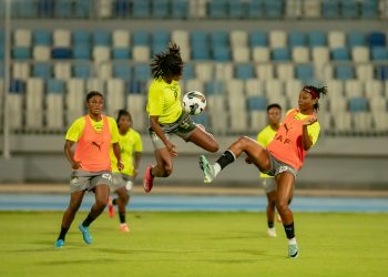 Black Queens in a training session Photo Courtesy: GFA