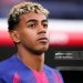 Lamine Yamal right winger of Barcelona and Spain during the La Liga EA Sports match between Real Madrid CF and FC Barcelona (Photo by Jose Breton/Pics Action/NurPhoto via Getty Images)