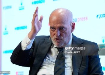 Javier Tebas, President of LaLiga (Photo by Oscar J. Barroso / AFP7 via Getty Images)