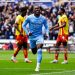 Coventry City's Brandon Thomas-Asante celebrates after scoring his sides first goal during Sky Bet Championship match (Photo by Jacob King/PA Images via Getty Images)