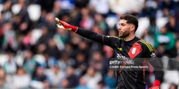Luca Zidane of Granada CF gestures during the Spanish league, LaLiga Hypermotion, football match played between Cordoba CF and Granada CF (Photo By Joaquin Corchero/Europa Press via Getty Images)
