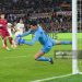 Berke Özer, goalkeeper of LOSC Lille, dives for a save during the UEFA Europa League 2025/26 League Phase MD2 match between AS Roma and LOSC Lille (Photo by Silvia Lore/Getty Images)