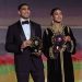 Achraf Hakimi and Ghizlane Chebbak win Men's and Women's Player of the Year Award at 2025 CAF Awards Photo Courtesy: CAF