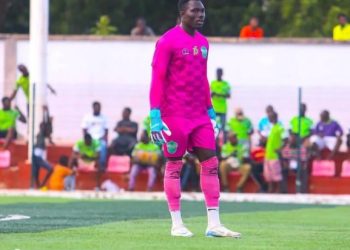 Dreams FC goalkeeper Gidios Aseako