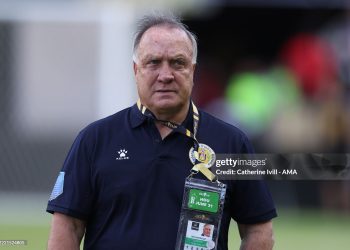 Dick Advocaat manager / head coach of Curacao (Photo by Catherine Ivill - AMA/Getty Images)