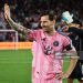 Lionel Messi #10 of Inter Miami CF celebrates after winning and becoming conference champions following the Audi 2025 MLS Cup eastern conference final match between Inter Miami CF and New York City FC (Photo by Carmen Mandato/Getty Images)