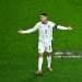 Cristiano Ronaldo of Portugal gesture before being shown a red card during the FIFA World Cup 2026 Group F Qualifier match between Republic of Ireland and Portugal (Photo By Piaras Ó Mídheach/Sportsfile via Getty Images)