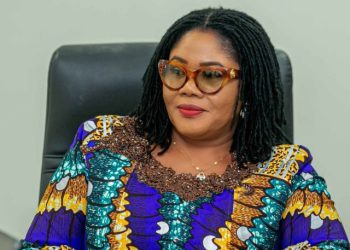 Hon. Naa Momo Lartey; Minister for Gender, Children, and Social Protection.