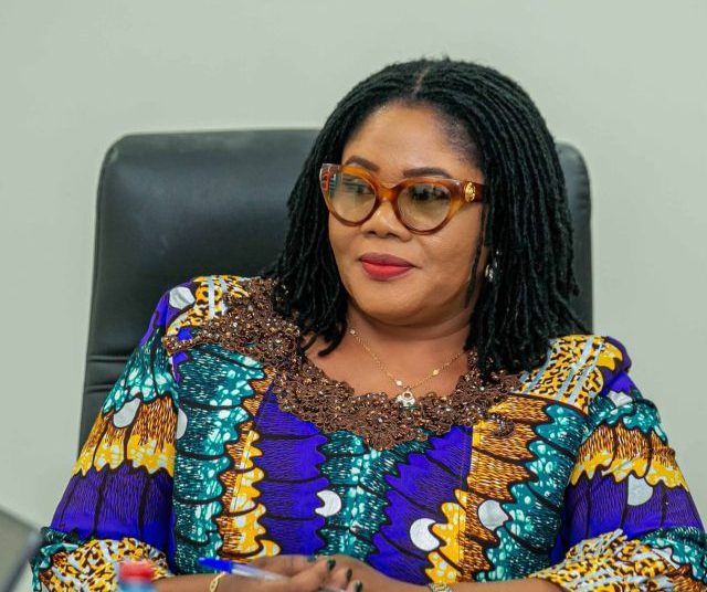 Hon. Naa Momo Lartey; Minister for Gender, Children, and Social Protection.