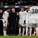Enzo Maresca, Manager of Chelsea, talks to Reece James and Malo Gusto of Chelsea during the Premier League match between Bournemouth and Chelsea (Photo by Darren Walsh/Chelsea FC via Getty Images)