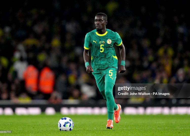 Senegal's Idrissa Gana Gueye (Photo by John Walton/PA Images via Getty Images)
