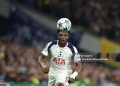 Mohammed Kudus of Tottenham Hotspur during the UEFA Champions League 2025/26 League Phase MD6 match between Tottenham Hotspur and SK Slavia Praha (Photo by Charlotte Wilson/Offside/Offside via Getty Images)