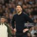 Xabi Alonso, Head Coach of Real Madrid, reacts during the LaLiga EA Sports match between Real Madrid CF and RC Celta de Vigo (Photo by Denis Doyle/Getty Images)