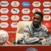 Nigerian midfielder Wilfred Ndidi speaking during a press conference (Photo by Issam Zerrok / Hans Lucas / AFP via Getty Images)