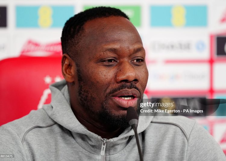 Senegal head coach Pape Thiaw during a press conference(Photo by Mike Egerton/PA Images via Getty Images)