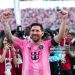 Lionel Messi #10 of Inter Miami CF celebrates after winning and becoming champion following the Audi 2025 MLS Cup Final match between Inter Miami CF and Vancouver Whitecaps FC (Photo by Rich Storry/Getty Images)