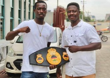 John Laryea with Carl Lokko . Photo Courtesy: Daily Graphic Online