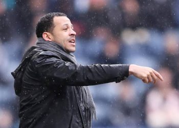 Liam Rosenior gestures on the touchline .(Photo by Tim Markland/PA Images via Getty Images)
