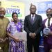 Moslena Ama Korama with Kofi Adams , Samuel Anim Addo