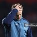 A dejected looking Martin Odegaard of Arsenal after  the Premier League match between Arsenal and Manchester United (Photo by Catherine Ivill - AMA/Getty Images)