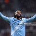 Antoine Semenyo of Manchester City celebrates during the Carabao Cup Semi Final First Leg match between Newcastle United and Manchester City (Photo by Alex Livesey - Danehouse/Getty Images)