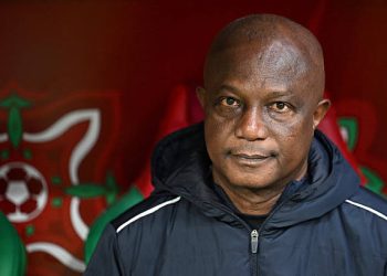 Sudan's head coach Kwesi Appiah (Photo by Gabriel BOUYS / AFP via Getty Images)
