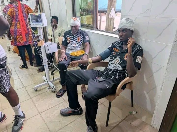 Scenes after the game . Photo Courtesy: QuakuAde X